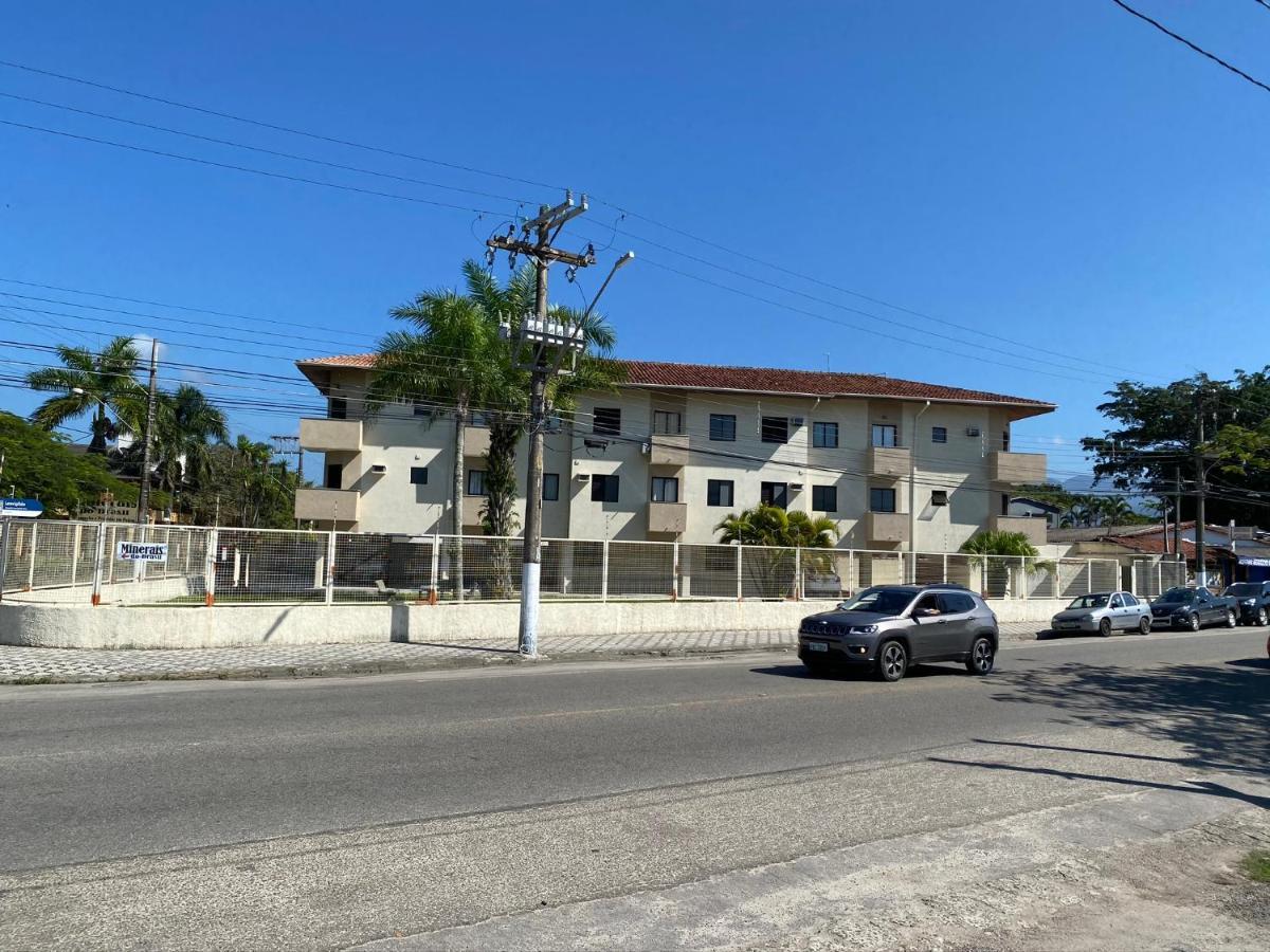 Apartamento Ubatuba, Itagua, Bem Localizado, Duas Vagas De Garagem Bagian luar foto